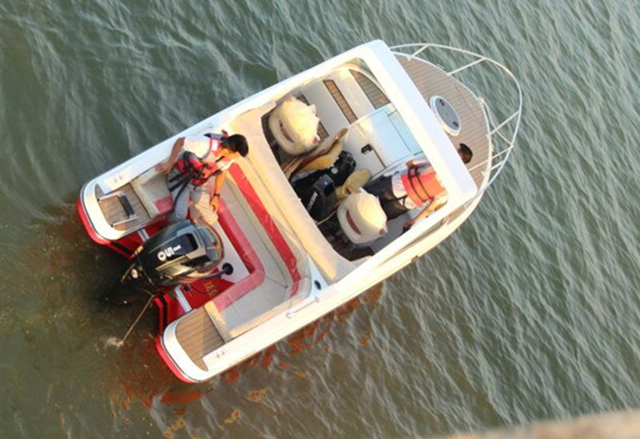Liya 7.3m fiberglass boat luxury yacht for 6people