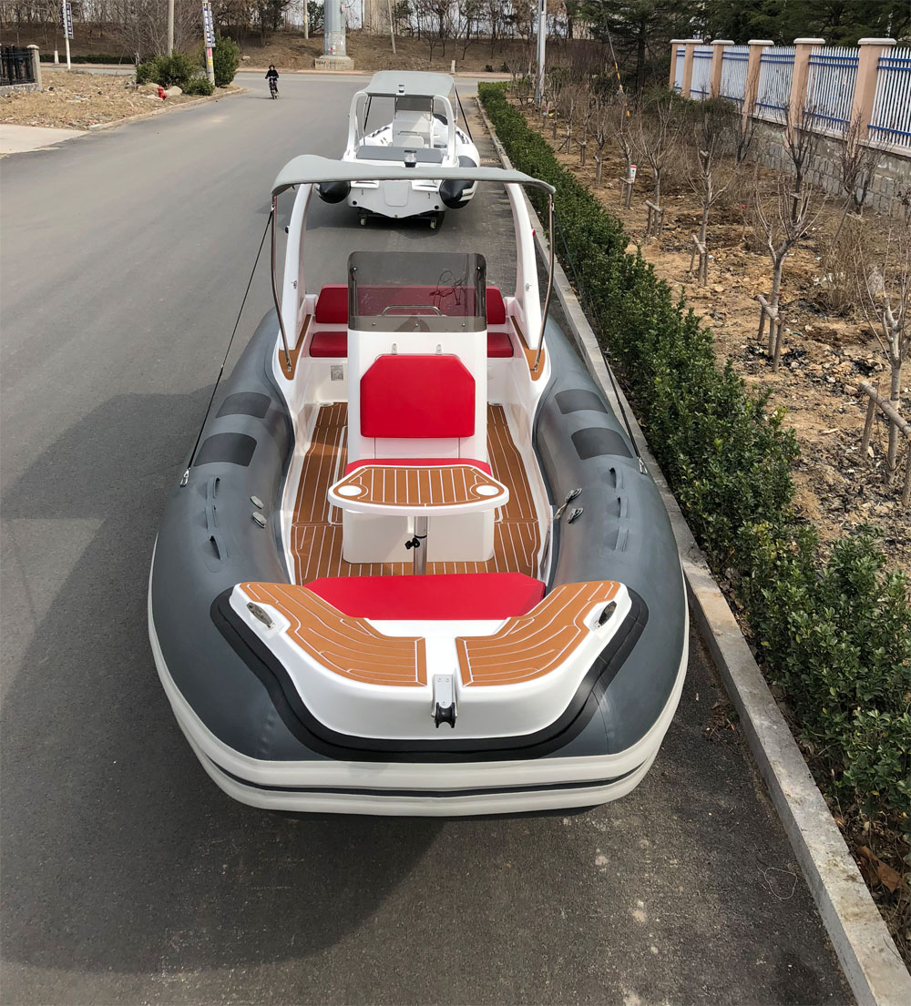 Liya 20Feet/6.2Meter semi rigid inflatable boat for 12people 