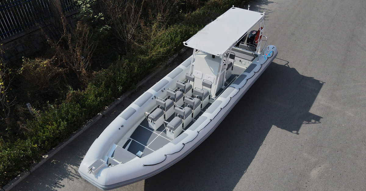 Liya 9-10meter aluminum rib boat patrol boat
